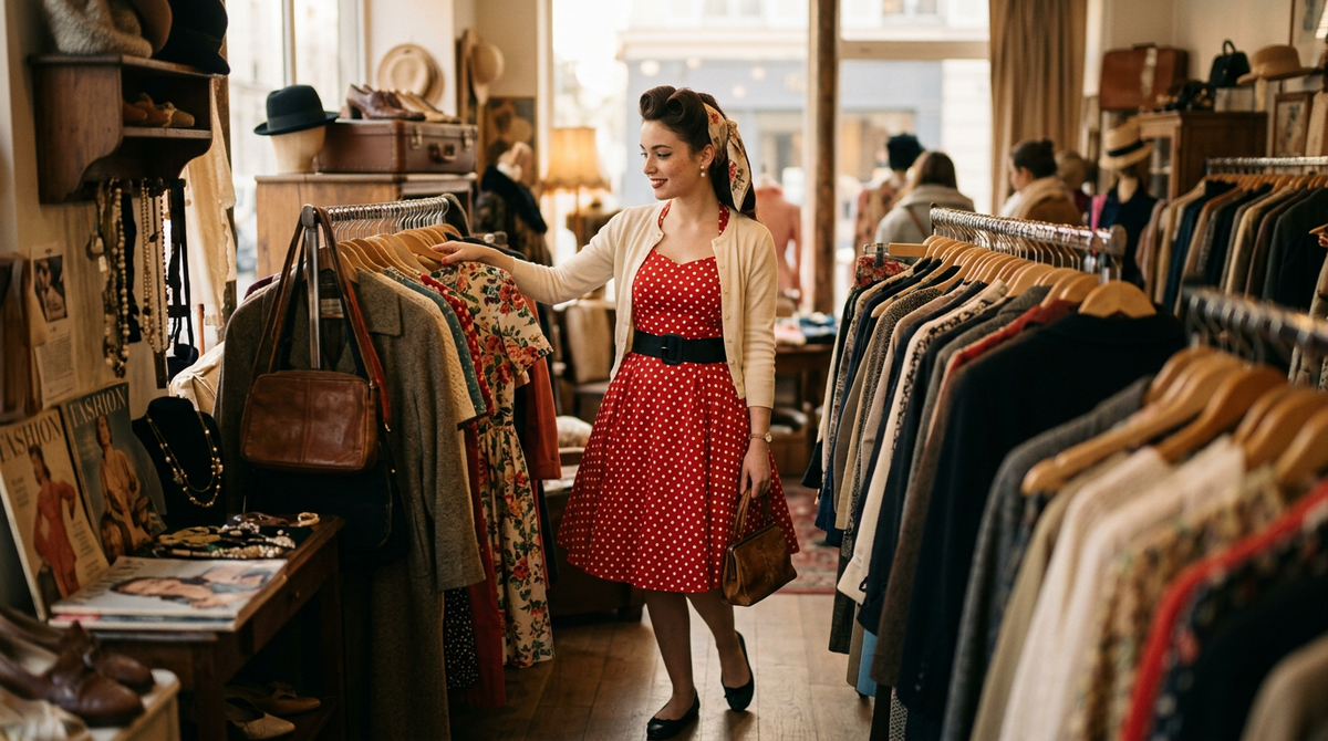 L'Éternel Retour du Vintage : Comment les Années Passées Inspirent la Mode d'Aujourd'hui