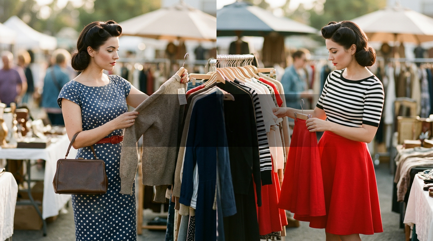 Vintage ou Rétro : Le Guide Ultime pour Maîtriser les Nuances de la Mode d'Hier
