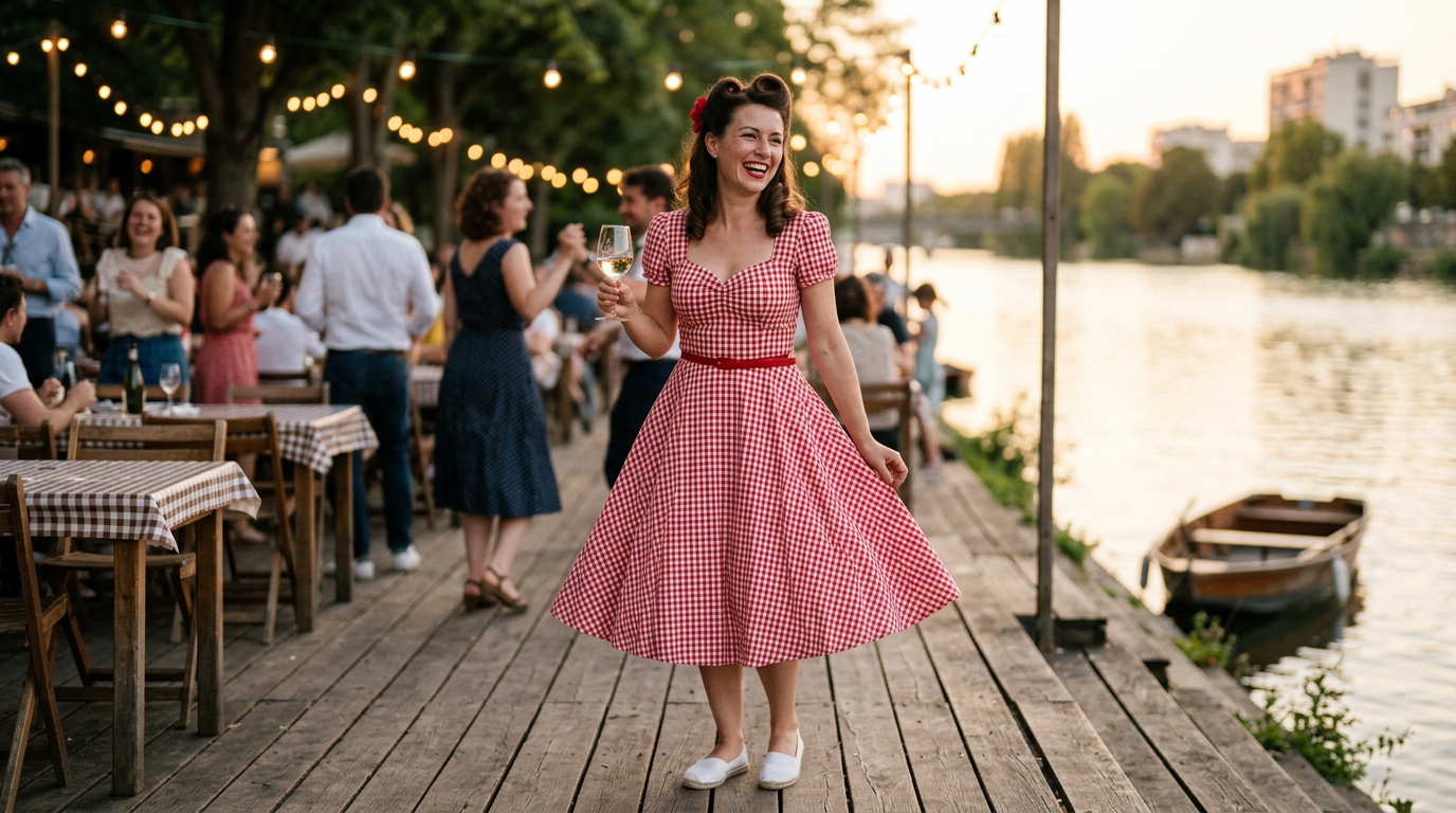 Robe Guinguette : Décryptage d'un Style Rétro Indémodable (et Comment l'Adopter)