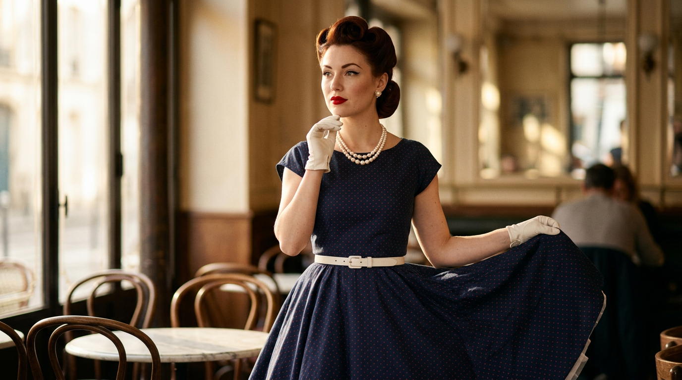 Robe Vintage Années 50 : Comment La Porter Pour Un Style Inoubliable