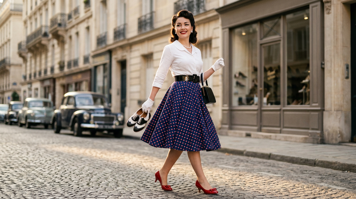 Chaussures Années 50 : Guide Complet des Styles, Caractéristiques et Tendances pour un Look Rétro Authentique