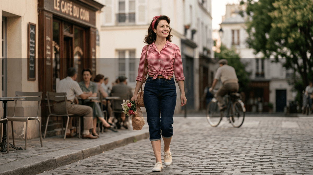 Idée tenue décontractée années 50 femme : le guide du style pin-up au quotidien - Louise Vintage