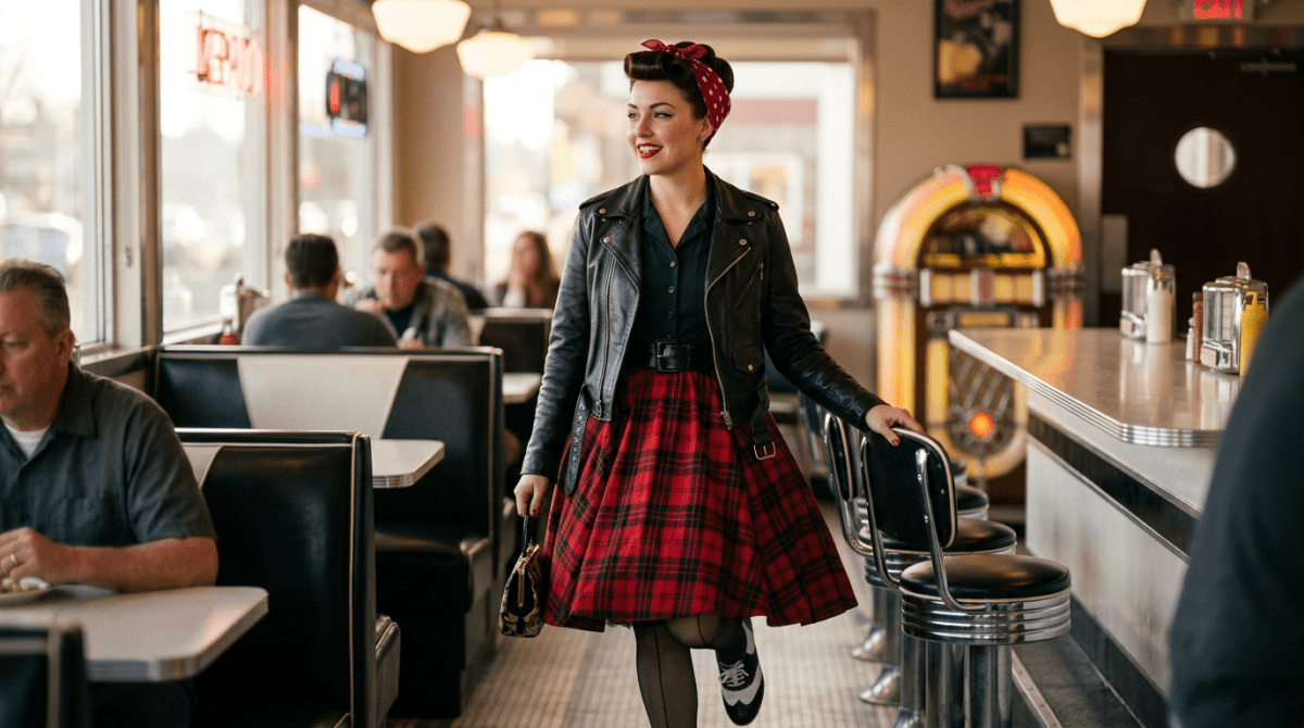 Look Rockabilly Femme Années 50 : Guide Ultime du Style Rétro Rebelle et Glamour - Louise Vintage