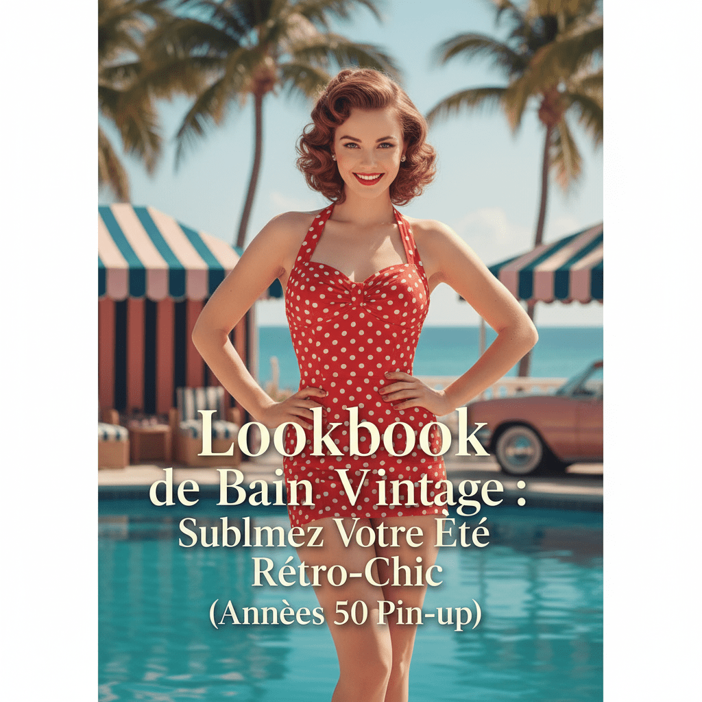 Lookbook Maillot de Bain Vintage : Sublimez Votre Été Rétro-Chic (Années 50 Pin-up) - Louise Vintage