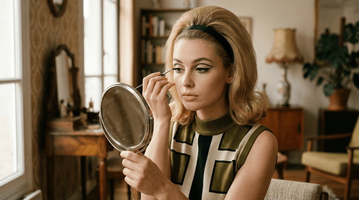 Maquillage Femme Année 60 Étape par Étape : Le Tuto Rétro Chic Infaillible - Louise Vintage