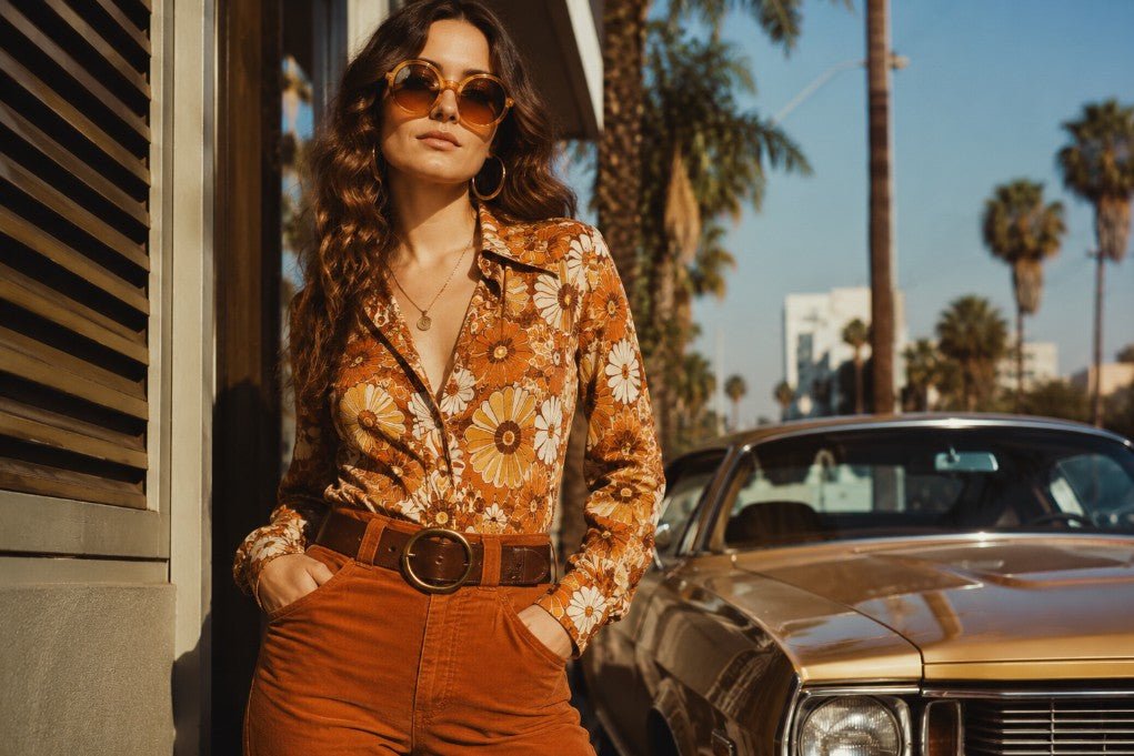 Mode Années 70 Caractéristiques : Le Guide Ultime pour un Look Seventies Authentique - Louise Vintage