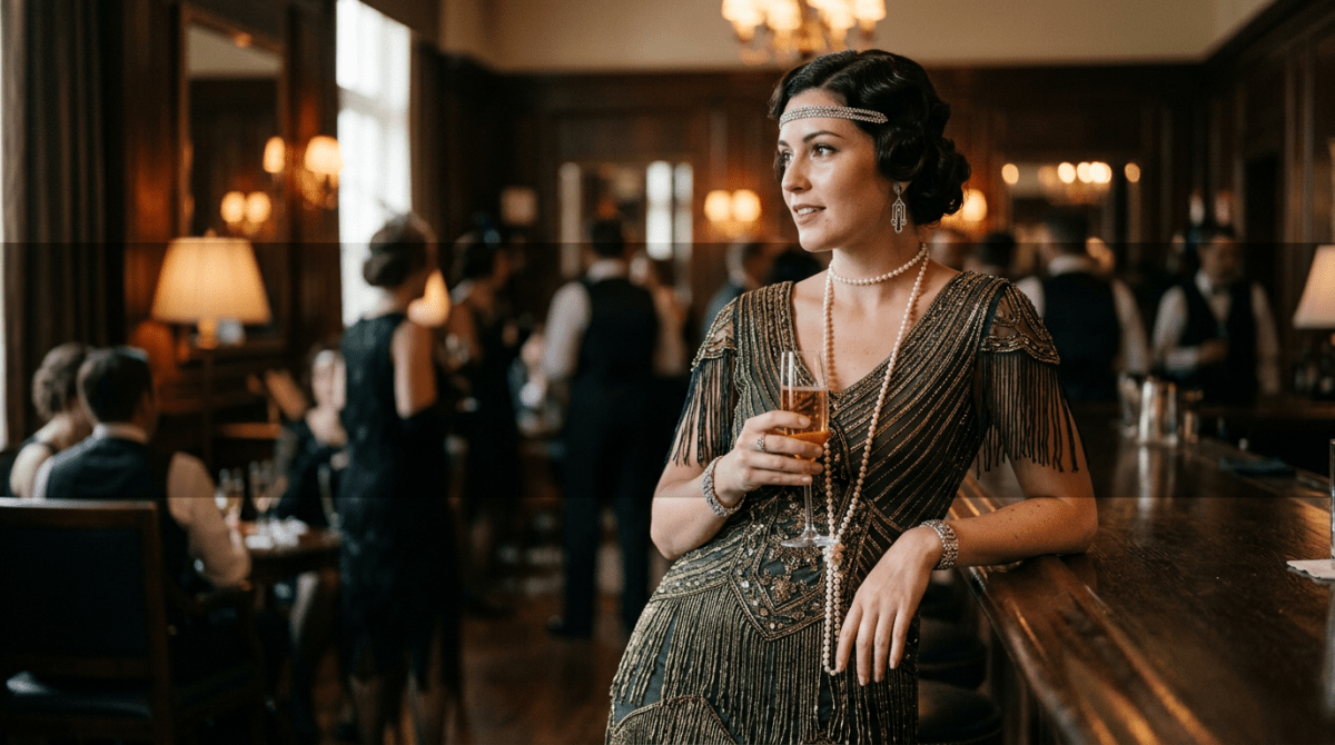 Plongée dans les Années Folles : Le Guide Ultime pour une Soirée Gatsby Inoubliable - Louise Vintage