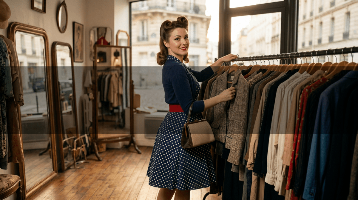 Pourquoi adopter la mode vintage est le choix stylistique le plus intelligent et glamour - Louise Vintage