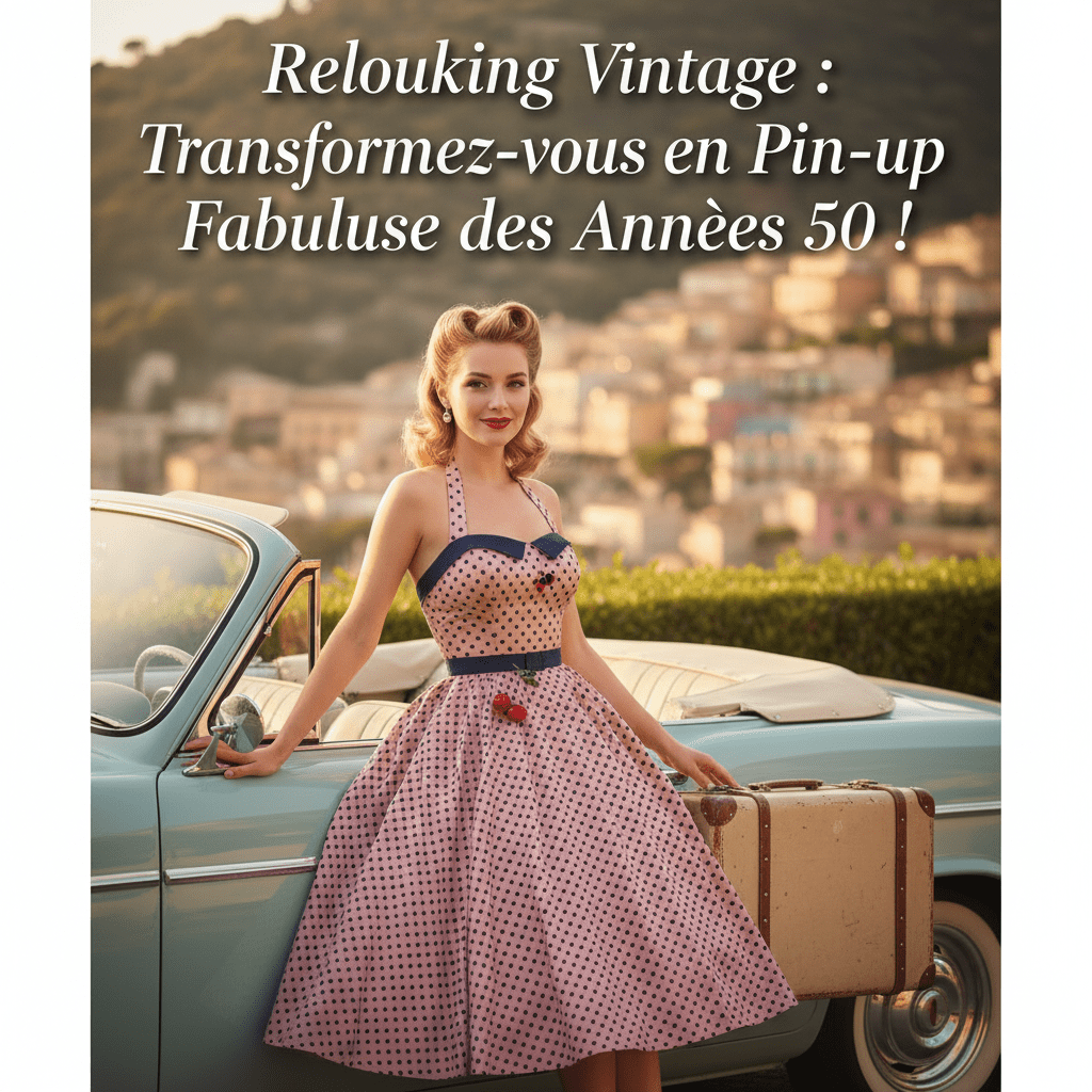 Relooking Vintage : Transformez-vous en Pin-up Fabuleuse des Années 50 ! - Louise Vintage