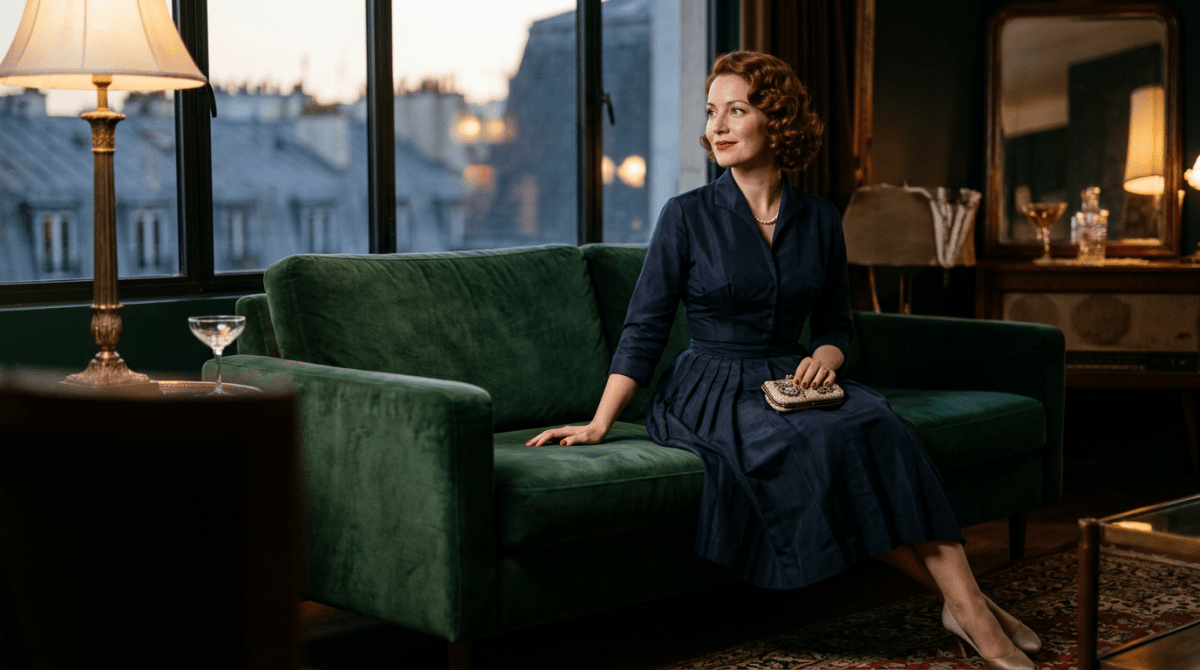 Robe de cocktail vintage : L'élégance intemporelle pour un style unique - Louise Vintage
