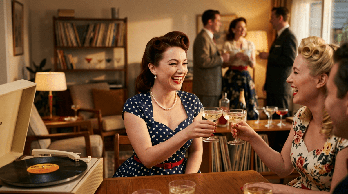 Soirée Rétro Inoubliable : Le Guide Complet pour une Ambiance Vintage Parfaite - Louise Vintage