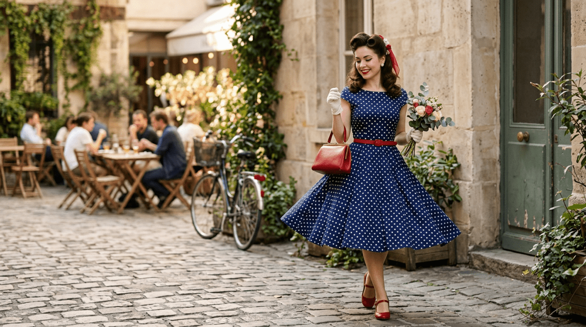 Sublimez votre robe style ancien: 10 idées de looks uniques & intemporels (Façon Pin-up Rétro) - Louise Vintage