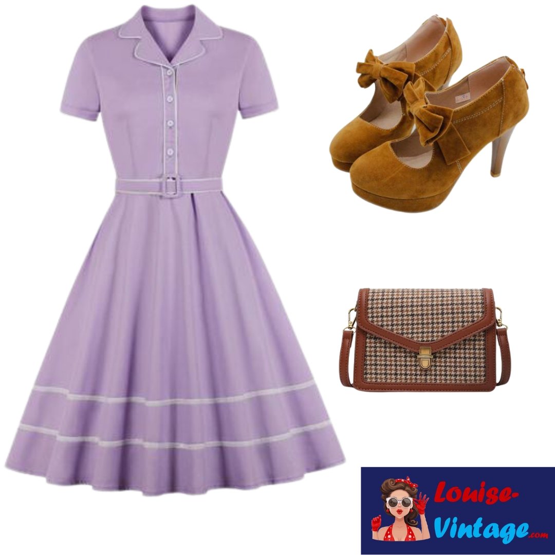 Look Jeu de la Dame | Louise Vintage
