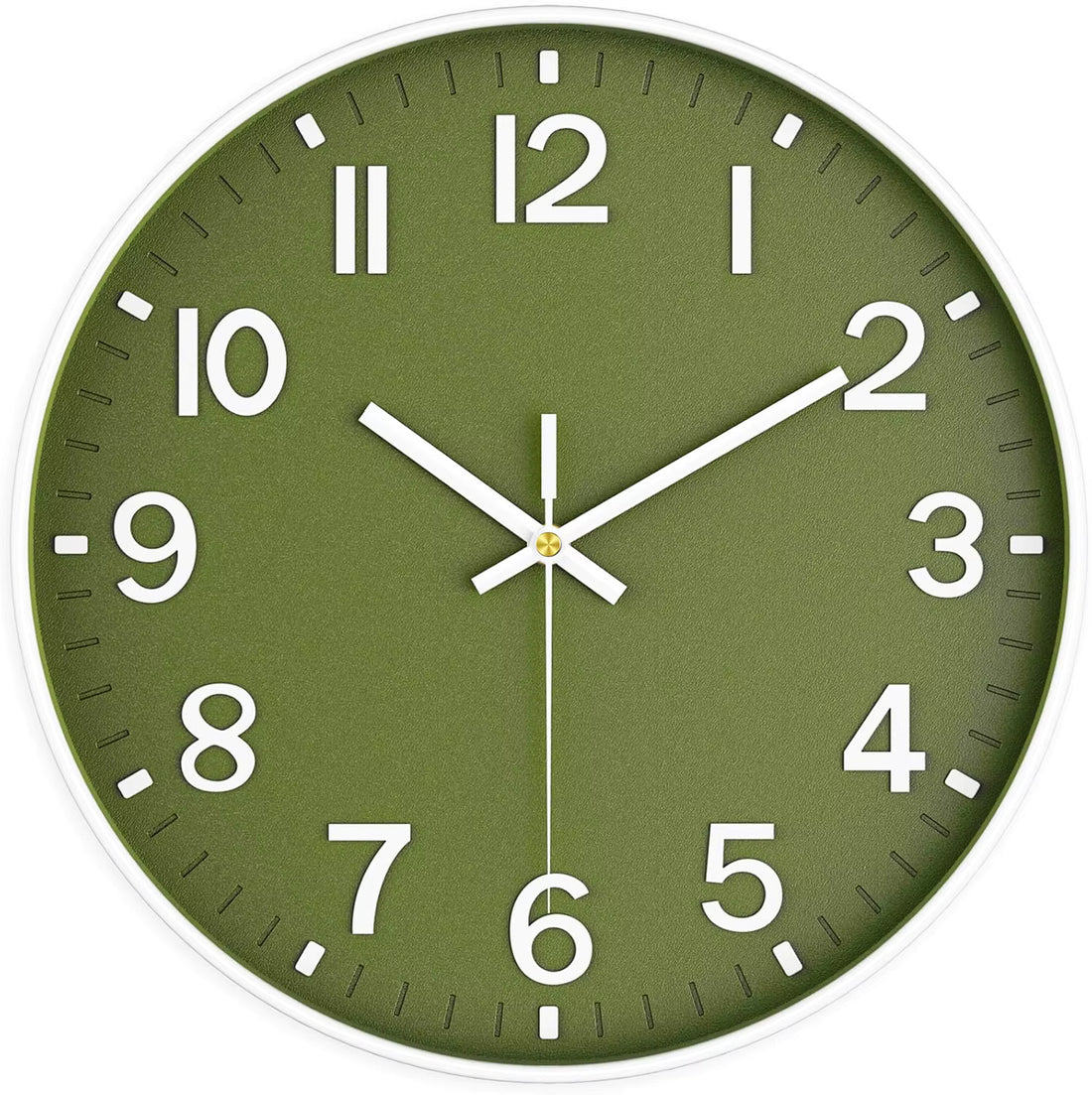 Horloge Murale Vintage Verte