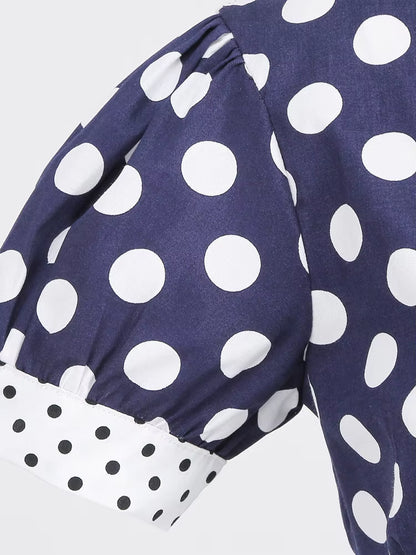Robe Guinguette a Pois