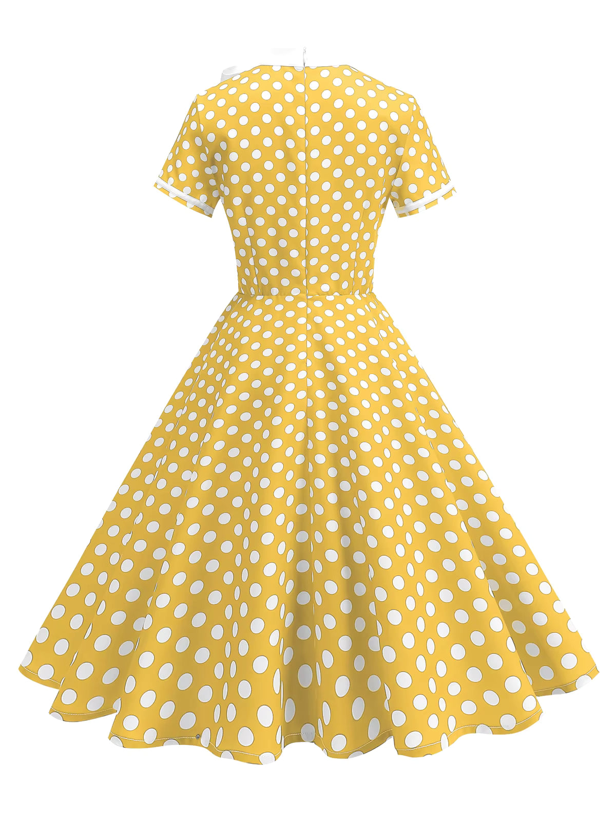 Robe Guinguette Jaune