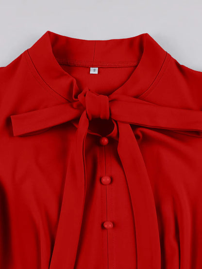 Robe Guinguette Rouge