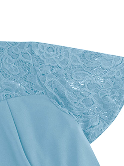 Robe Guinguette Bleue