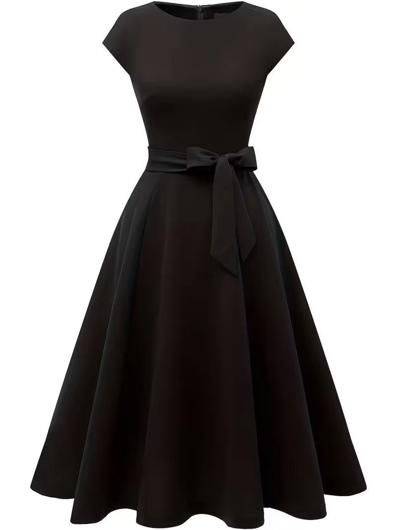Robe Année 50 Chic Noire