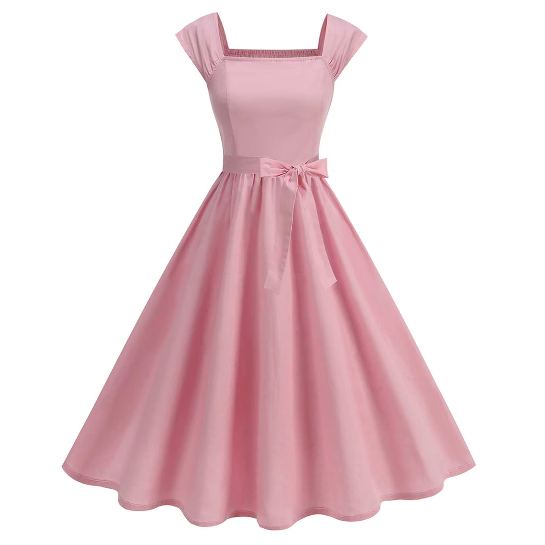 Robe Vintage Année 50 Epaule Dégagée