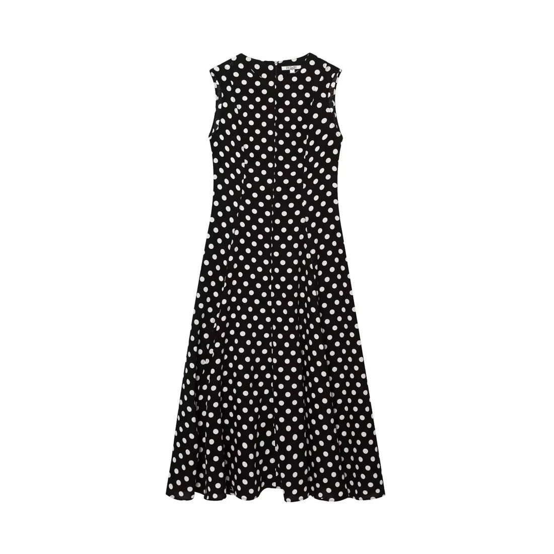 Robe Vintage Année 50 Verte Pois Blancs