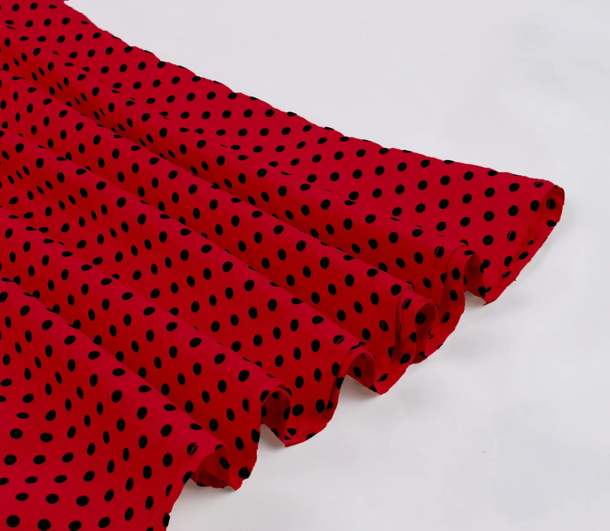 Robe Année 50 Rouge Pois