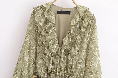 Robe Années 40 Printemps