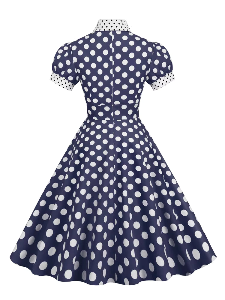 Robe Guinguette a Pois