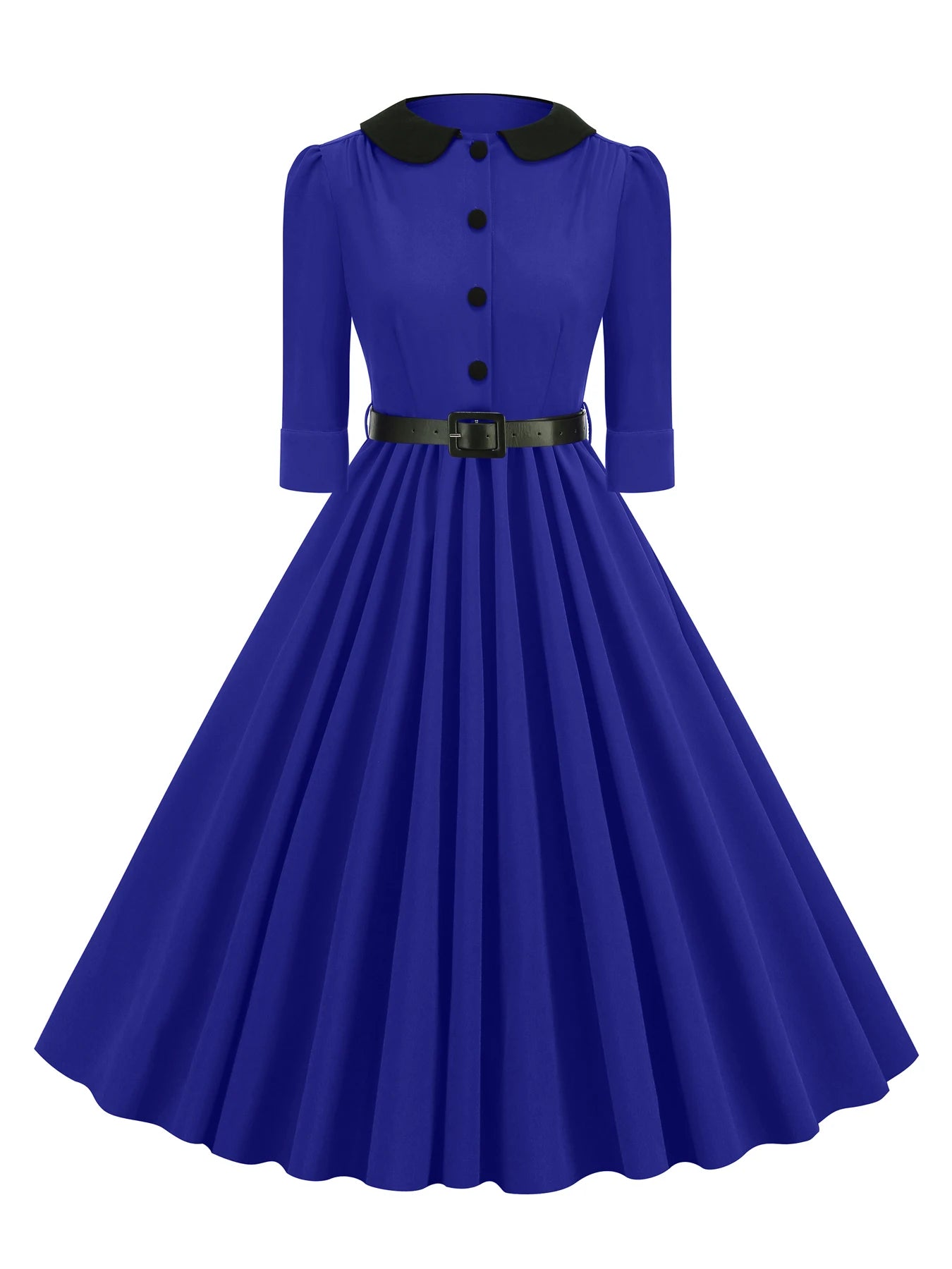 Robe Guinguette Bleu Marine