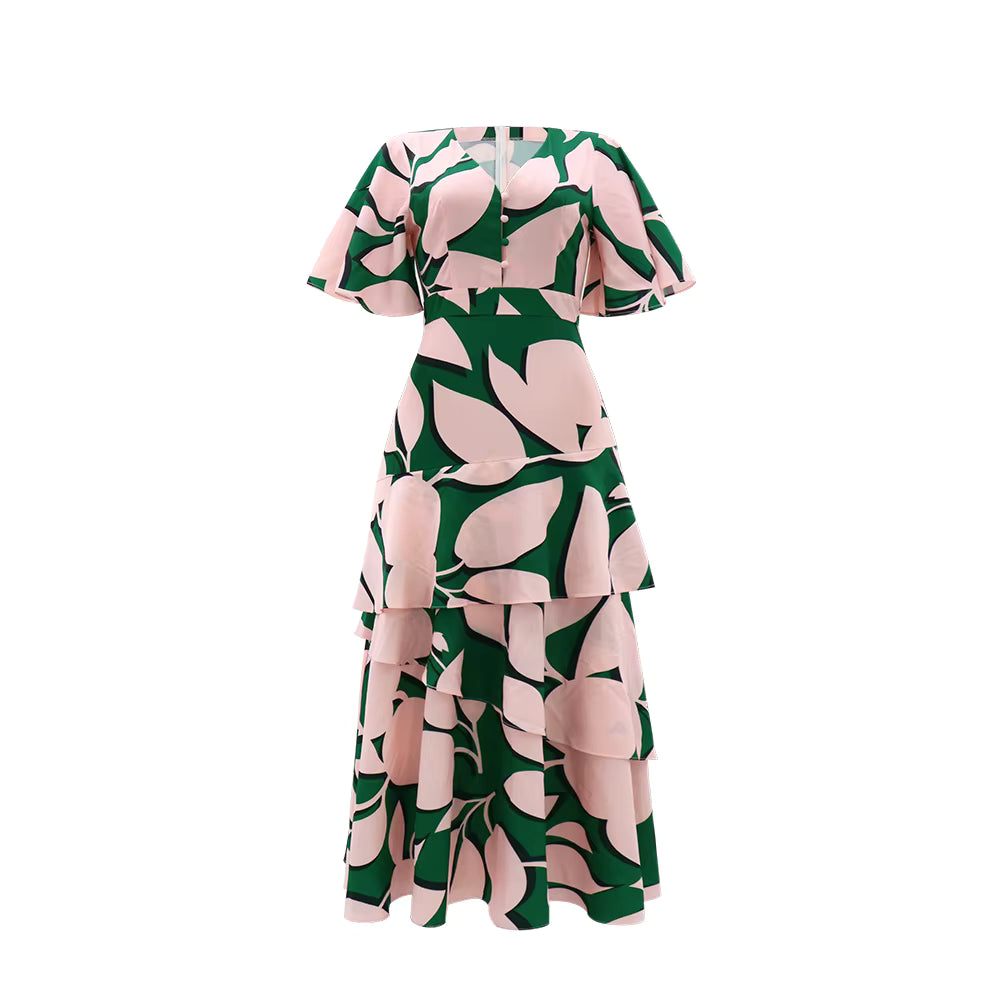 Robe Vintage Années 40 Coton