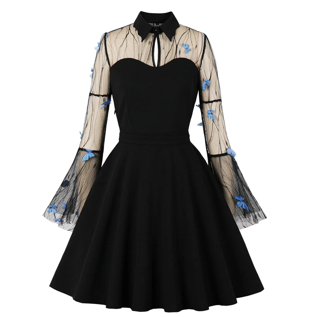 Robe Vintage Pin Up Papillons