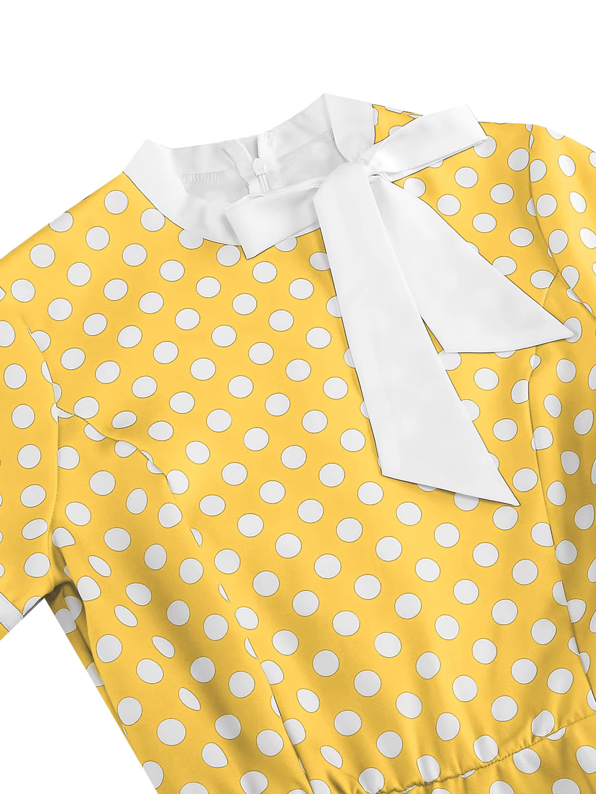 Robe Guinguette Jaune