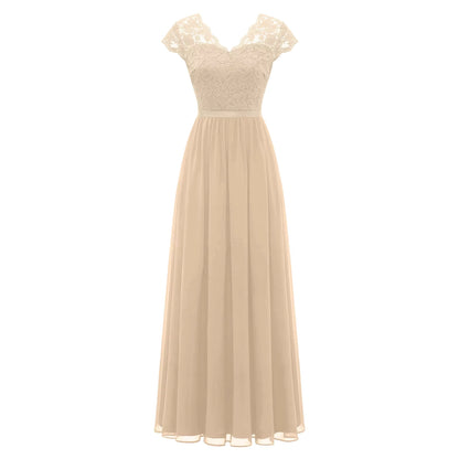 Années 40 Robe Vintage Champagne