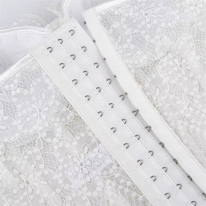 Haut Vintage Bustier Blanc
