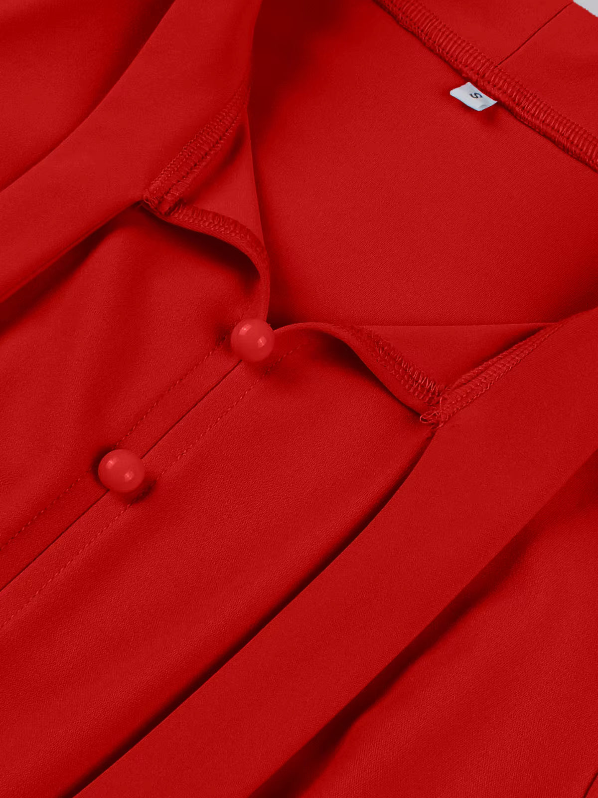 Robe Guinguette Rouge