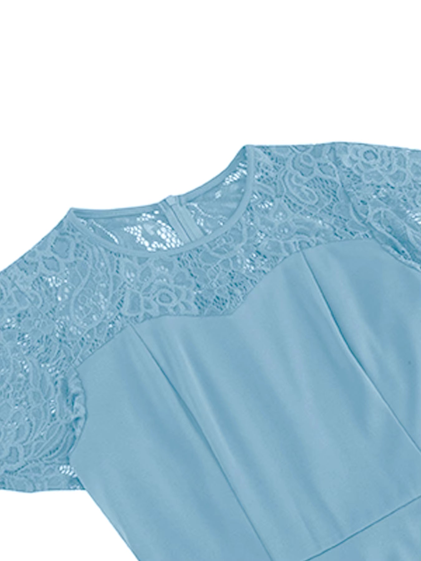 Robe Guinguette Bleue