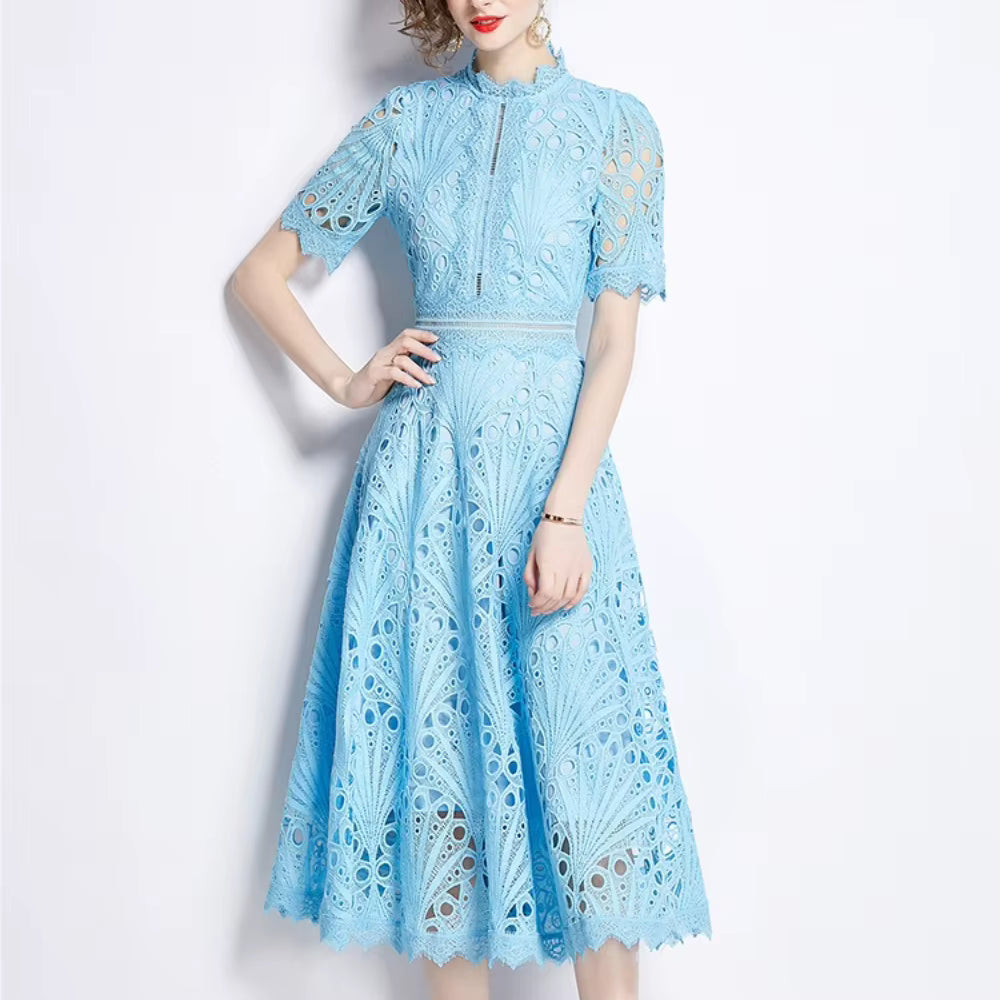 Robe Vintage Bleue