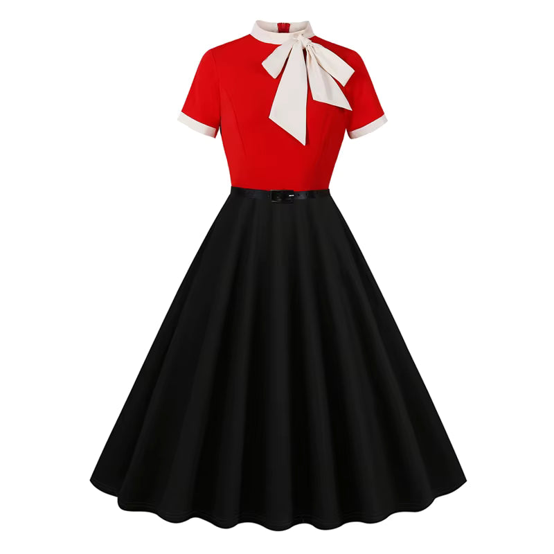 Robe Vintage Jeu de la Dame - Louise Vintage