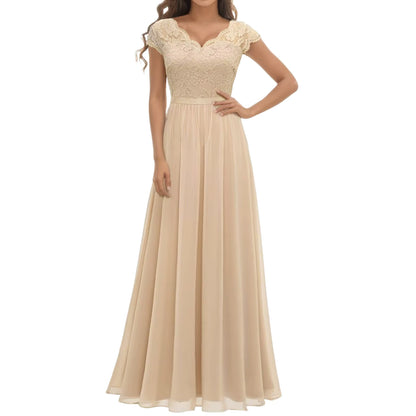 Années 40 Robe Vintage Champagne