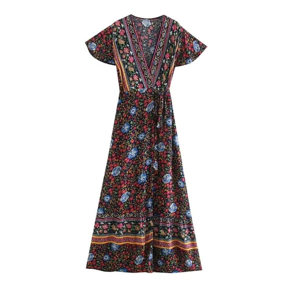 Robe Hippie Année 70 Liberty