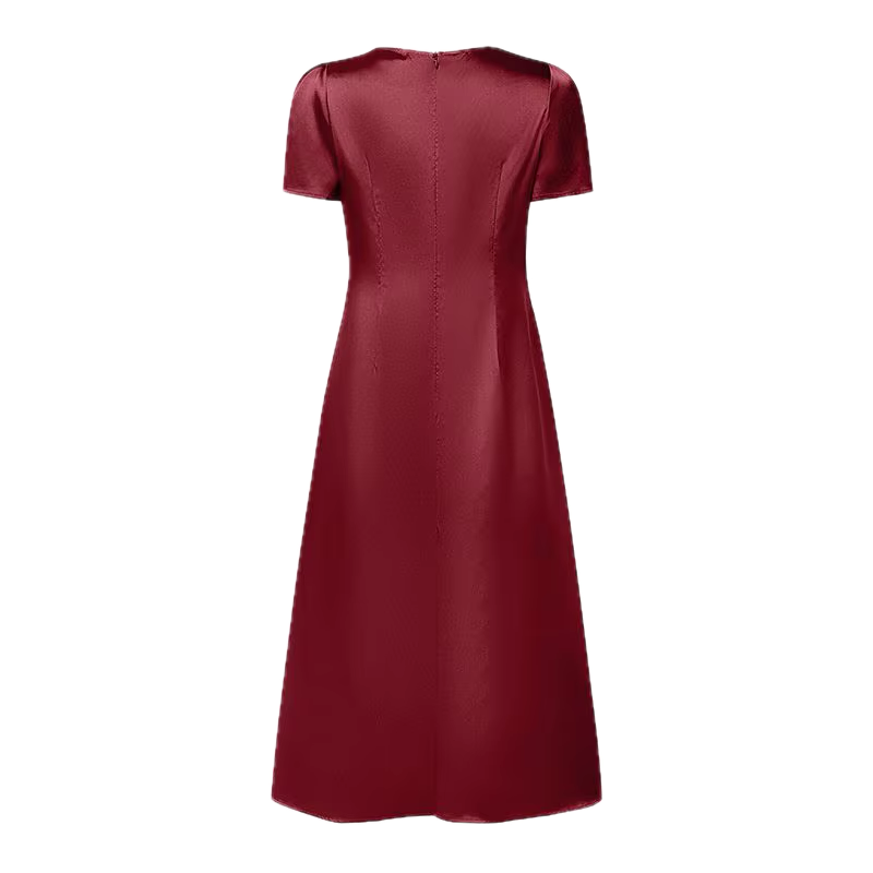 Robe Vintage Invitée Mariage Bordeaux