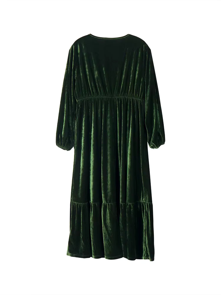 Robe Grande Taille Black Années 70