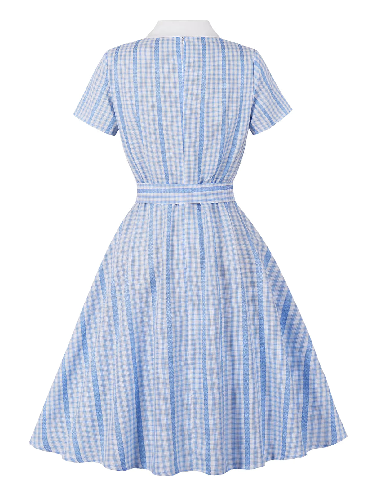 Robe Année 50 Paris Bleu
