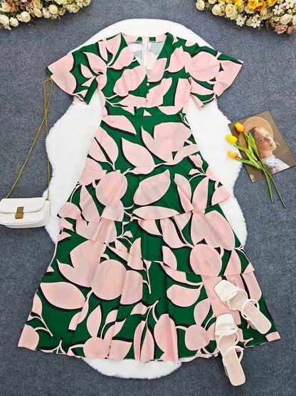 Robe Vintage Années 40 Coton