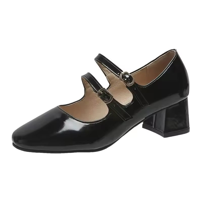 Chaussures Années 40 50 Noires