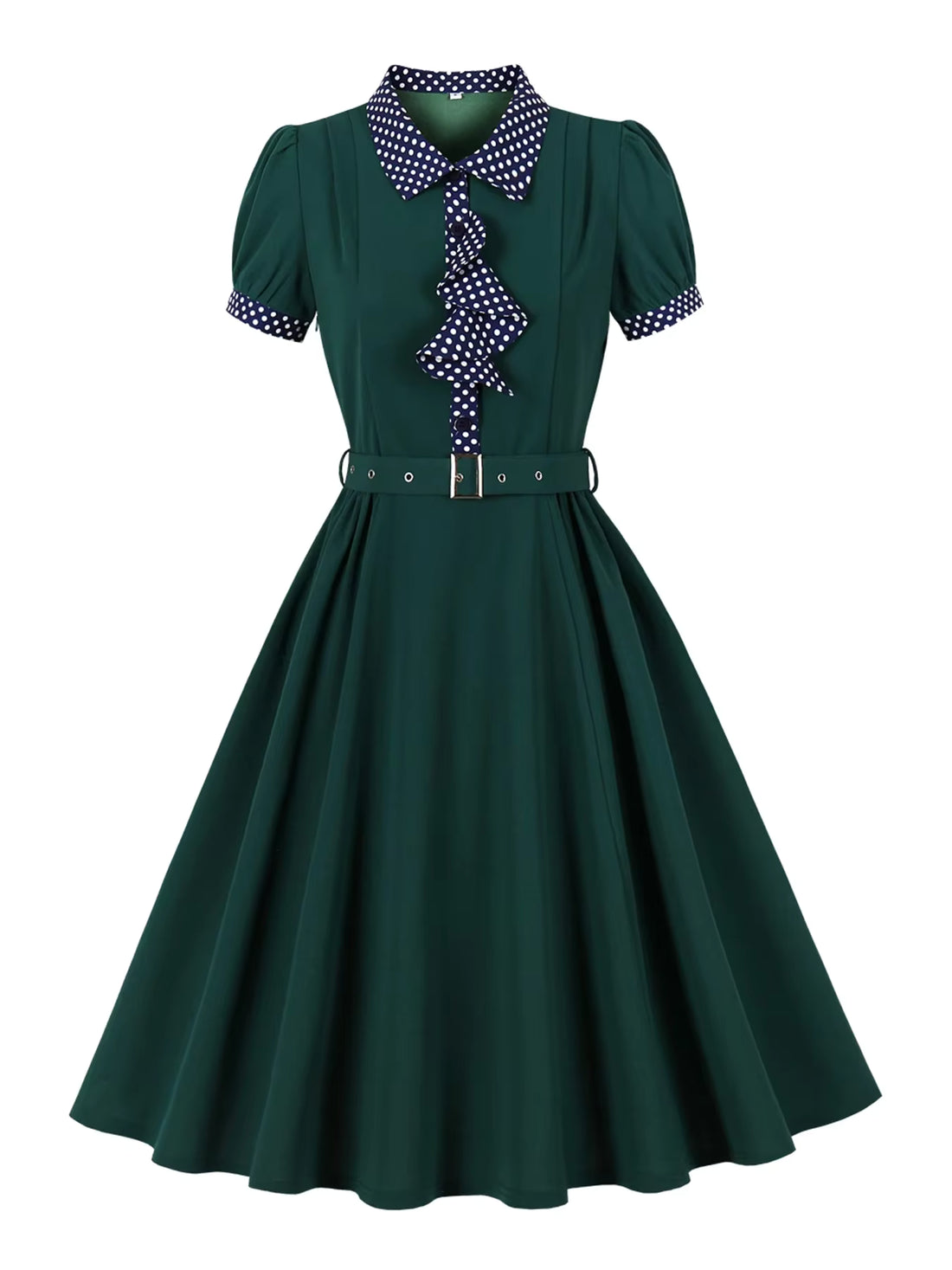 Robe Vintage Verte Années 40