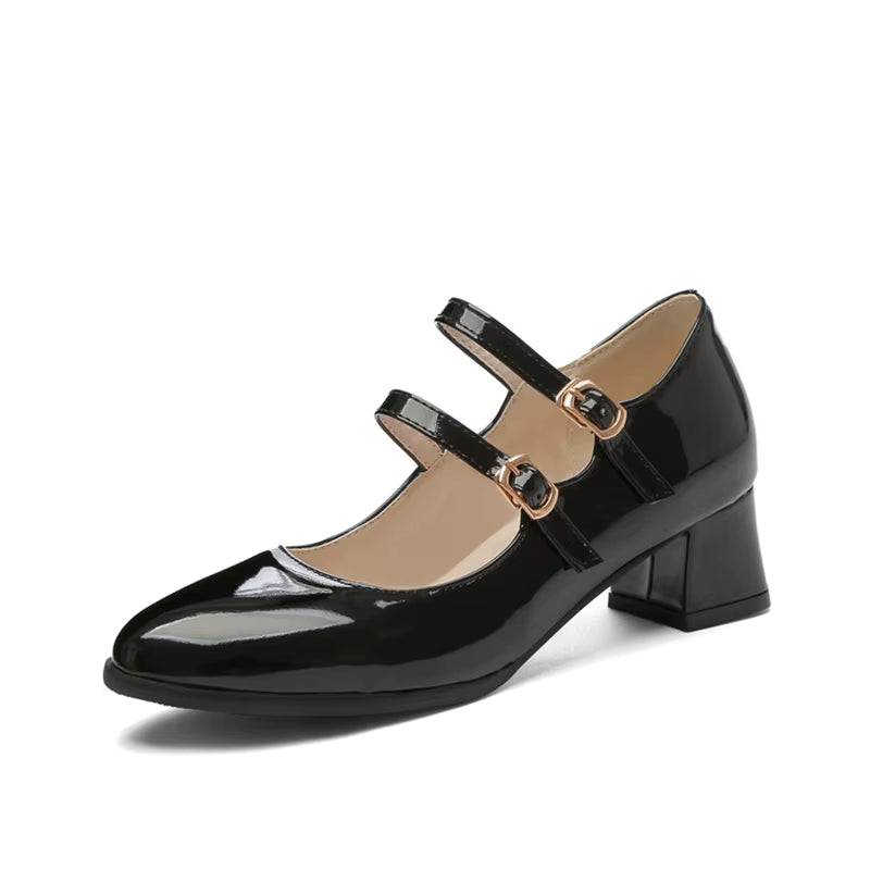 Chaussures Années 50 60 Noires