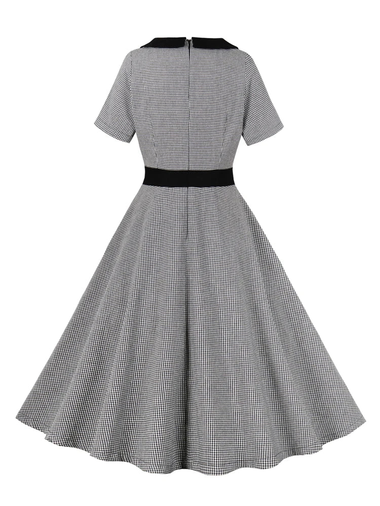 Robe Année 50 Pin Up Noir