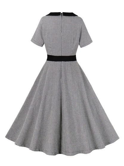 Robe Année 50 Pin Up Noir