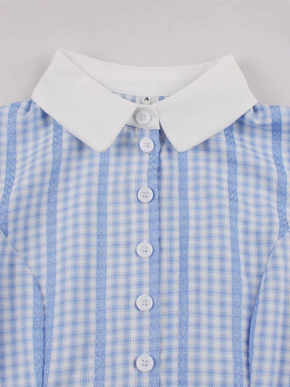 Robe Année 50 Paris Bleu